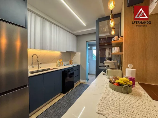 Apartamento Duplex de alto padrão com 4 dormitórios sendo uma suíte master à venda, 158 m²