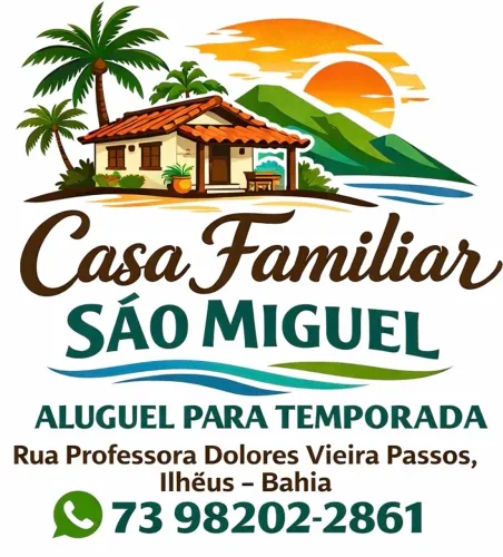 Casa para temporada no bairro São Miguel
