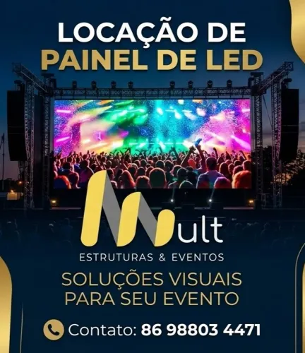 Aluguel de Painel de LED, Telão de LED e Toten de LED