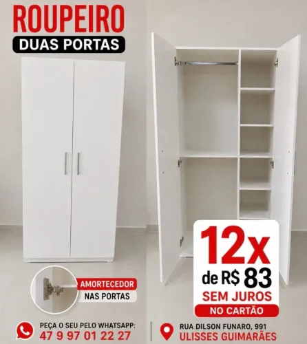 Roupeiro 2 portas