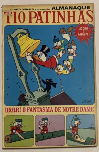 Almanaque Tio Patinhas 12 - Abril (1966) - Disney - Raro