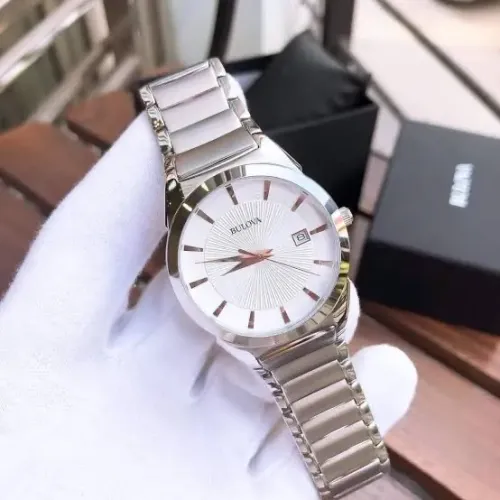 RELÓGIO BULOVA CLASSIC SILVER 96B015 - USADO