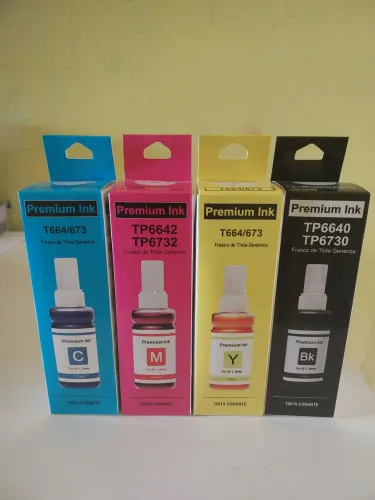 Tintas pra Epson Ecotank L