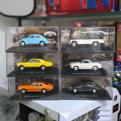 Coleção Carros Inesquecíveis do Brasil (Envio OLX Pay)