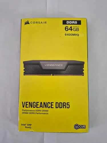 64 GB DDR5 6400 CL 32 CORSAIR VENGEANCE
