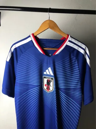 Camisa seleção japonesa 2026 modelo jogador copa do mundo Japão camisa adidas