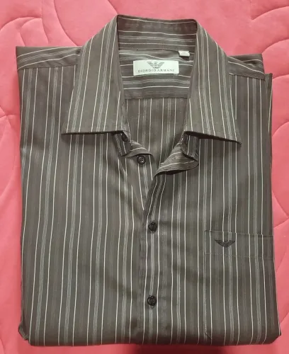 Camisa Giorgio Armani GG