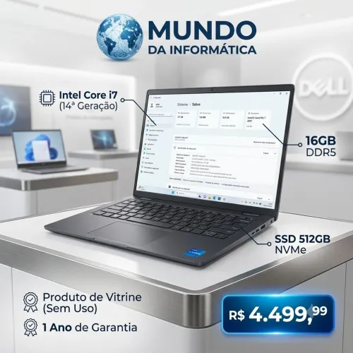 Notebook Dell vpro14 i7