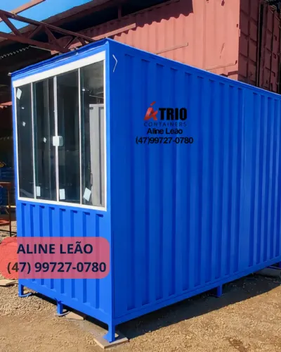 Office Aço Galvanizado Lages SC - Acoplável Piso Naval Novo 