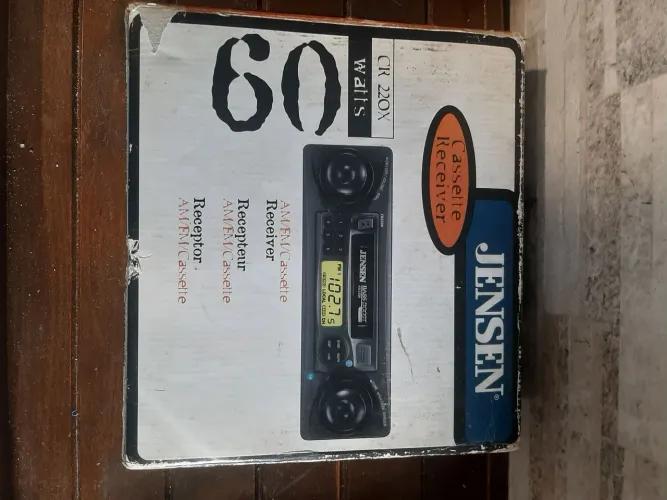 Radio Toca fita jensen antigo