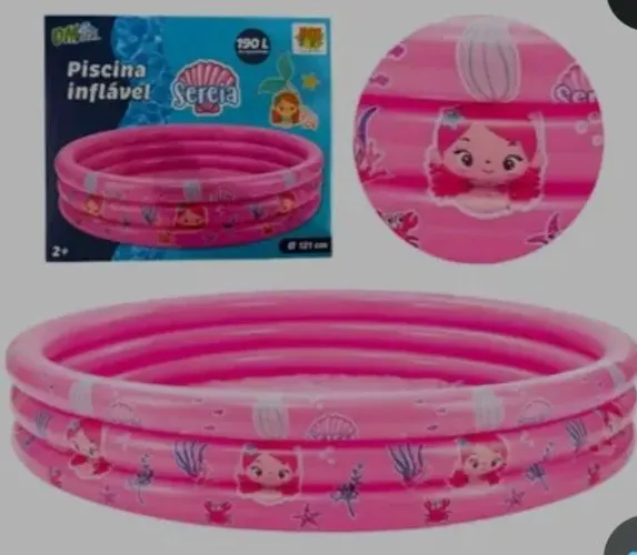 Piscina sereia 190 litros nova ótimo material!!