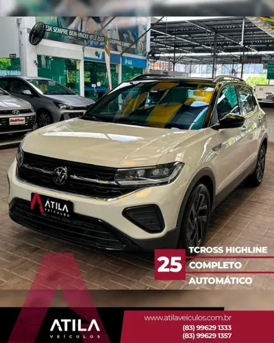 Volkswagen T-Cross Highline 1.4 TSI Flex 16V 5P AUT 2025