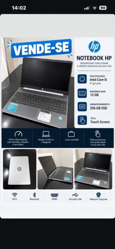 Notebook hp aceito propostas