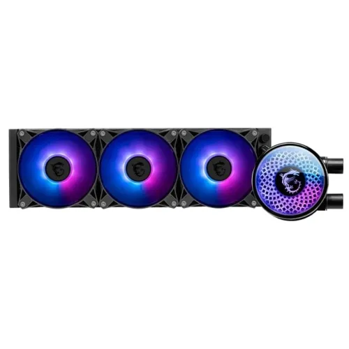 Water Cooler MSI MAG Coreliquid A12, ARGB, 360mm, Intel e AMD, Preto