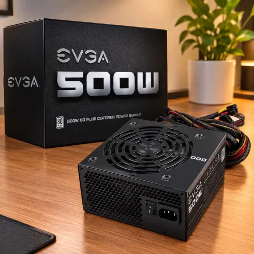 Fonte EVGA 500W 80 Plus Usada - Funcionando Perfeitamente