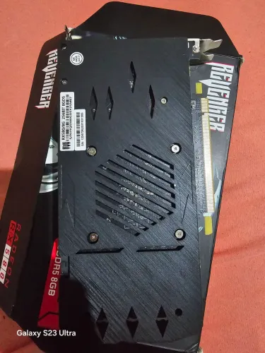 Placa de vídeo AMD Rx580 8gb