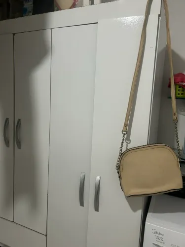 Bolsa Bege tamanho médio