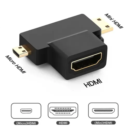 Adaptador Mini Hdmi Micro Hdmi