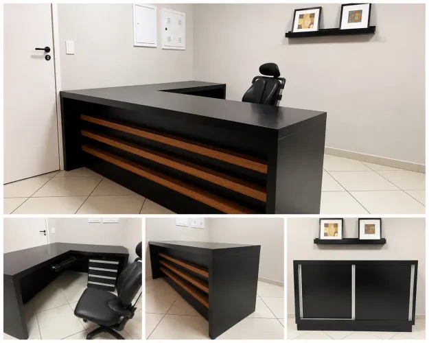 Conjunto moveis escritório