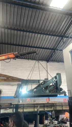 Doca móvel plataforma elevatória
