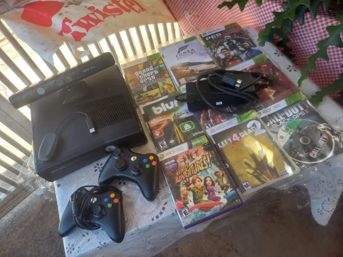 XBOX 360 SLIM DESBLOQUEADO"CD COMPLETO