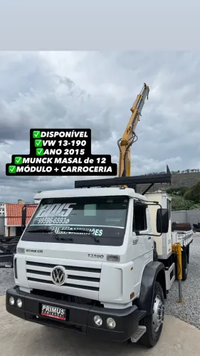Caminhão Toco Munck Masal 
