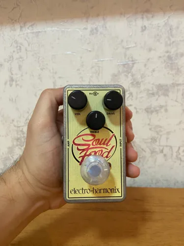 Pedal Transparent Overdrive SoulFood Electro Harmonix Soul Food