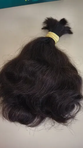 Cabelo Ondulado curto para enchimento de pontas  30 cm / 115 gramas ( Sete Lagoas)