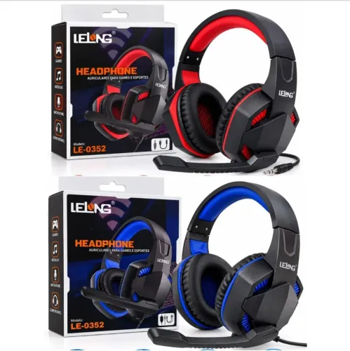 Headset Gamer para PC / Videogame / Celular