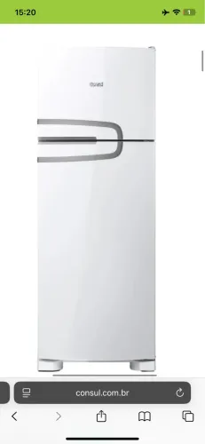 GELADEIRA - REFRIGERADOR - CÔNSUL FOST FREE - MEDIDOR DE TEMPERATURA