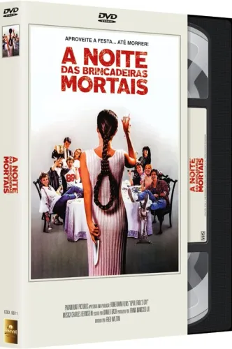 DVD A noite das brincadeiras mortais ( NOVO ORIGINAL LACRADO DE FÁBRICA COM LUVA)