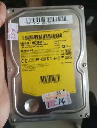 HD 500GB Spinpoint - Saúde 46% (Leia o Anúncio / Para Técnicos) AN(01)