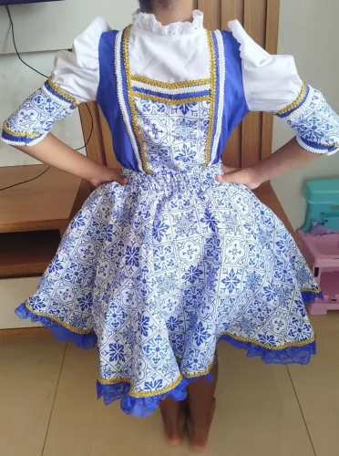 Roupa baliza/ vestido menina
