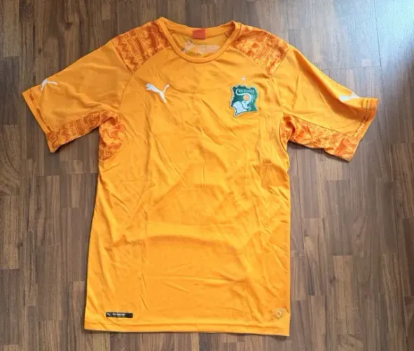 Camiseta PUMA, Didier Drogba, Costa do Marfim, futebol 