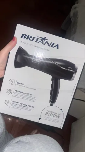 Secador Britânia bivolt - novo