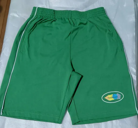 Farda do colégio Flamboyant - Bermuda masculina - Tamanho M - seminova