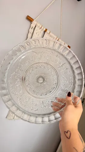 Prato para bolo de vídeo LYOR