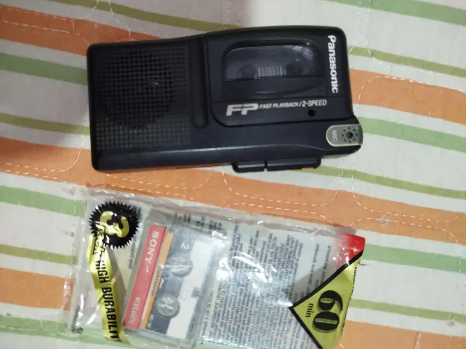 Mini gravador Panasonic