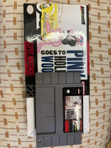Super Nintendo pantera cor de rosa