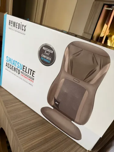 Almofada de massagem Homedics Shiatsu com aquecimento