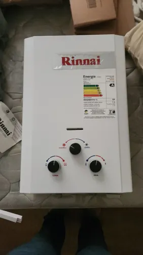 Aquecedor a gás AQUECEDOR A GÁS instantâneo RINNAI - BRASIL modelo REU-M071CFHBN GN