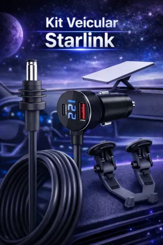 Kit Veicular Para Starlink Mini Aceito cartão Faço entrega