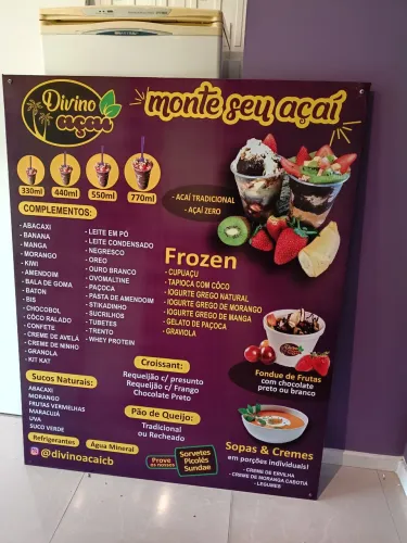 Placa Açaí