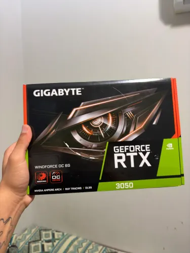 RTX 3050 6GB GIGABYTE- PLACA DE VIDEO