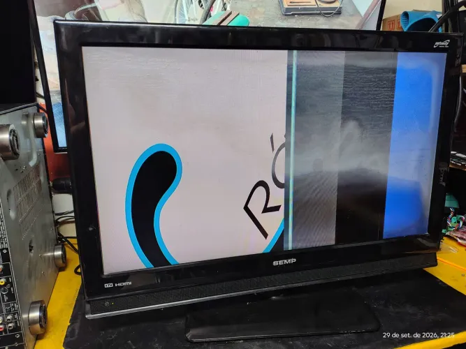 Tv SEMP retirar peças
