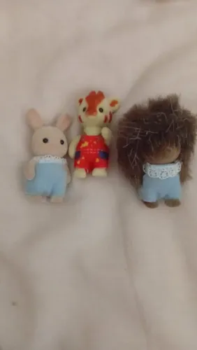 Lote / kit Bebês sylvanian families + acessórios 