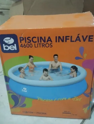 Piscina grande nova 4.600 litros 