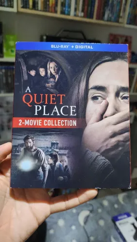 Blu-ray Um Lugar Silencioso 1 E 2 + Luva Lacrado