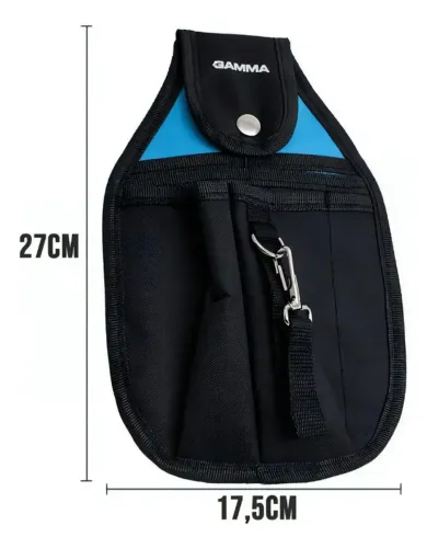 Cinto Porta Ferramentas Em Lona Com 6 Bolsos Gb0210/br Gamma