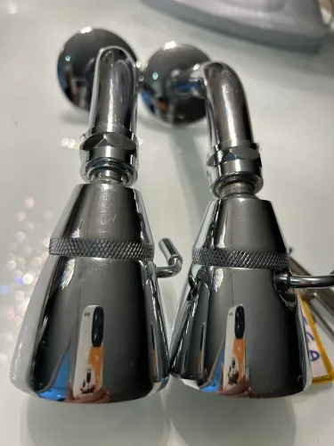 Ducha Chuveiro Articulável Metal Nobre Cromado Parede Cromado
